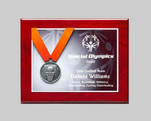 special olympics award created by Awards Program Services in Iowa