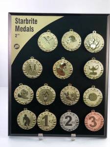 2 Inch Starbrite Medal examples