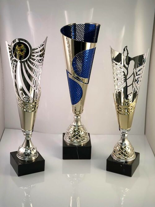 Artistic Fluted Trophies by APS in Des Moines.